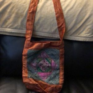 Crossbody orange purse